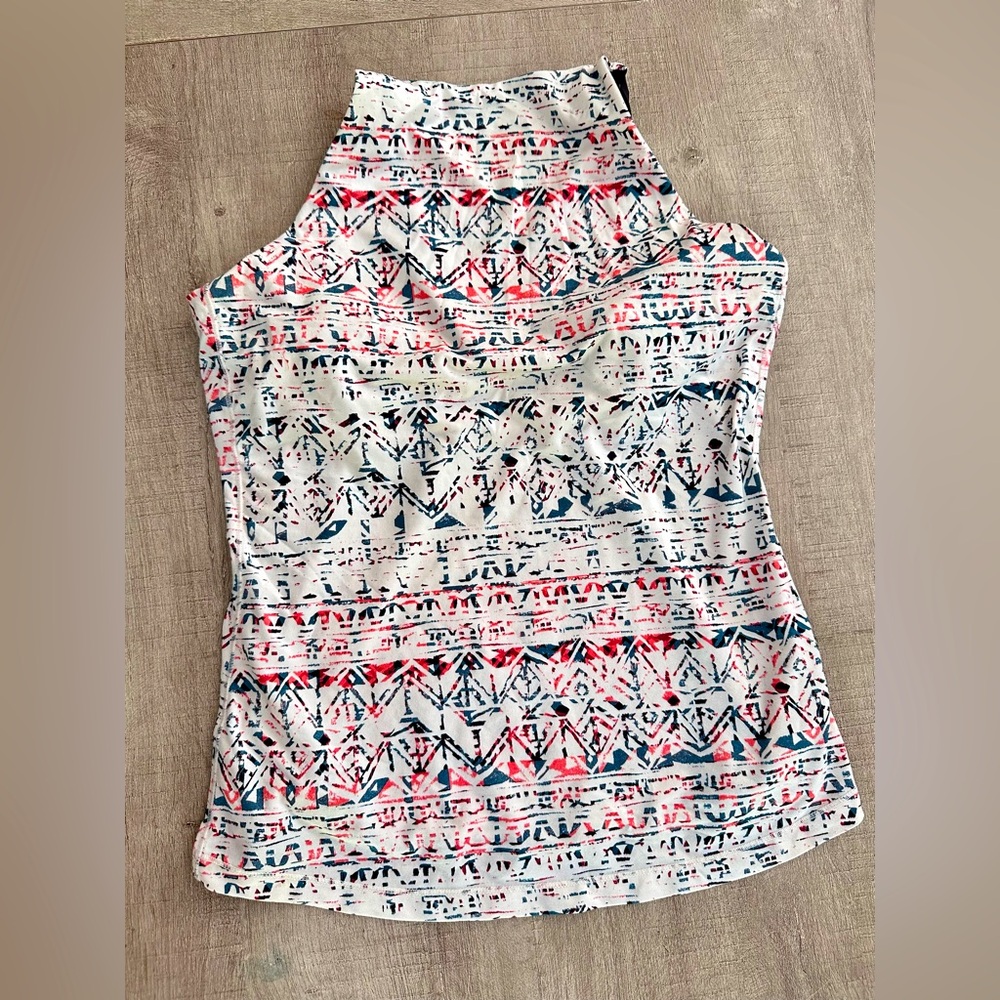 PRANA Trendy Multicolor Patterned Women's Top